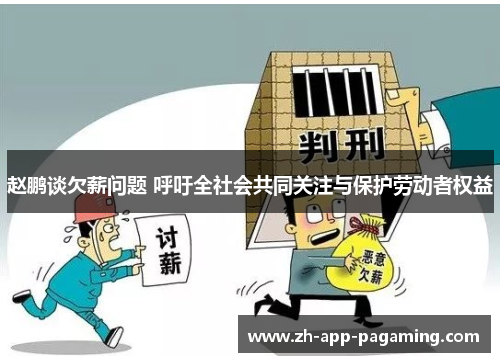 赵鹏谈欠薪问题 呼吁全社会共同关注与保护劳动者权益
