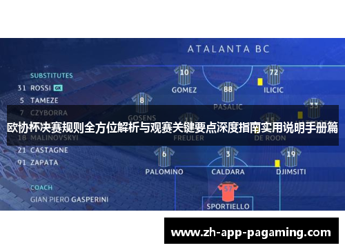 欧协杯决赛规则全方位解析与观赛关键要点深度指南实用说明手册篇 欧协杯决赛规则全方位解析与观赛关键要点深度指南实用说明手册篇